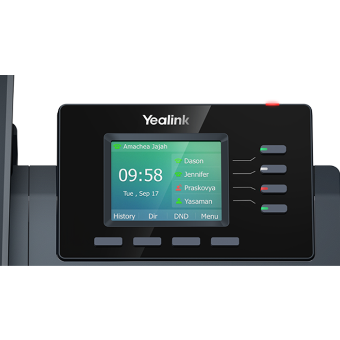 Yealink Yealink SIP-T34W Wi-Fi VoIP Telefoon met kleurenscherm en HD-audio