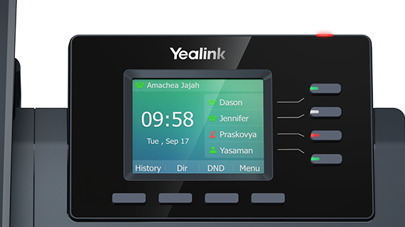 Yealink Yealink SIP-T34W Wi-Fi VoIP-telefoon (SIP-T34W)