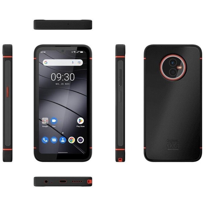 Gigaset pro Gigaset GX4 PRO Zwart Robuuste Smartphone (S30853-H1532-R111)