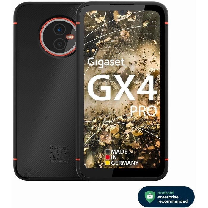 Gigaset pro Gigaset GX4 PRO 128GB Robuuste Smartphone - IP68 & MIL-STD-810H