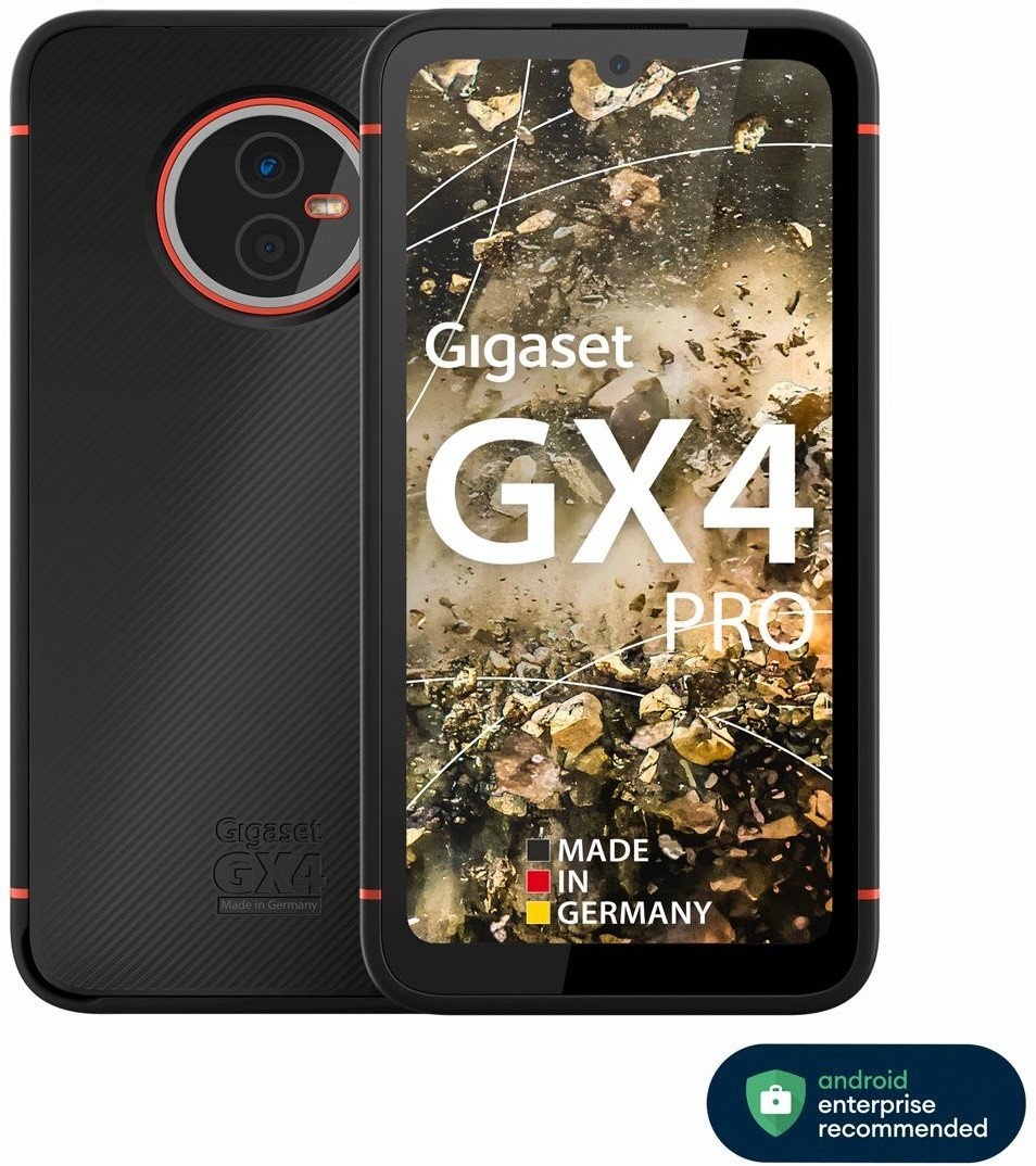 Gigaset pro Gigaset GX4 PRO 128GB Robuuste Smartphone (Water- en Valbestendig)