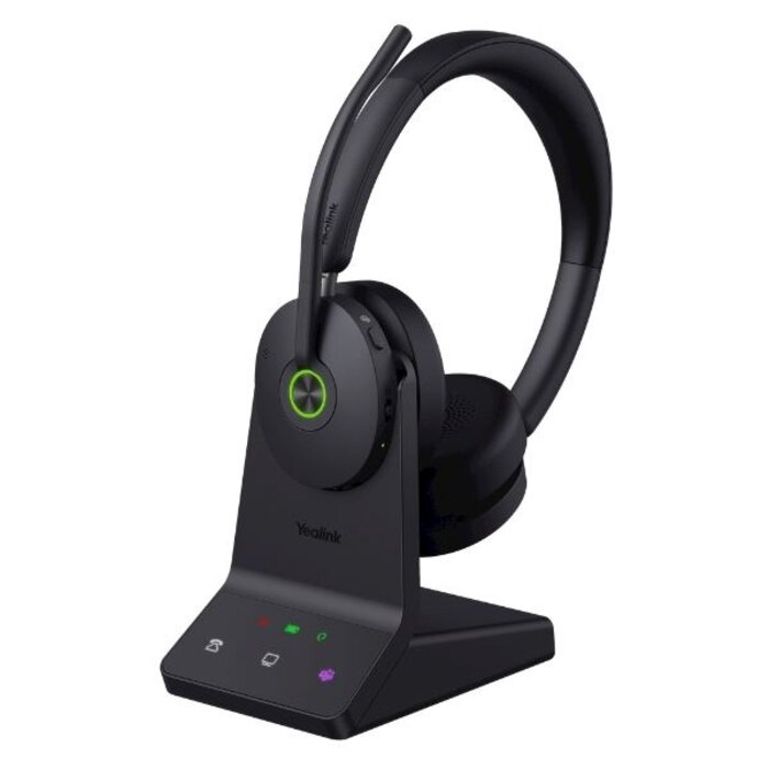Yealink Yealink WH68 Teams Draadloze DECT & Bluetooth Headset met Active Noise Cancellation