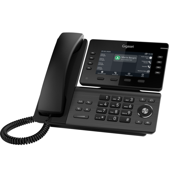 Gigaset pro Gigaset P820 IP PRO VoIP Bureautelefoon met 5 inch kleurendisplay en HD-audio