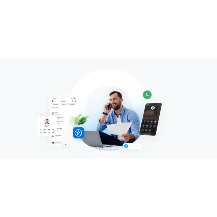 Yeastar Yeastar Linkus Cloud Service (LCS-S20) voor P-Serie PBX - 20 Gebruikers Licentie