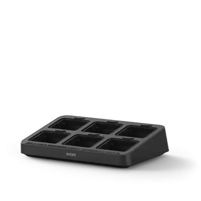 SNOM Snom MC10 Multicharger - Laadstation voor 6 Snom handsets en batterijen