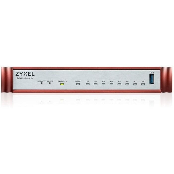 Zyxel Zyxel USG FLEX 100H Firewall met 2.5GbE poorten en 1 jaar Gold Security Service