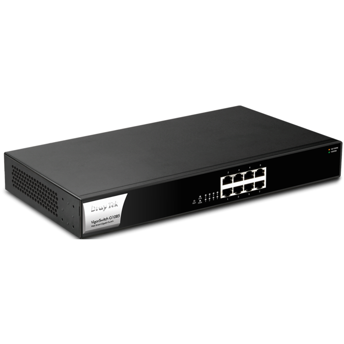 Draytek DrayTek VigorSwitch G1085 8-poorts Gigabit Managed Switch (VG1085)
