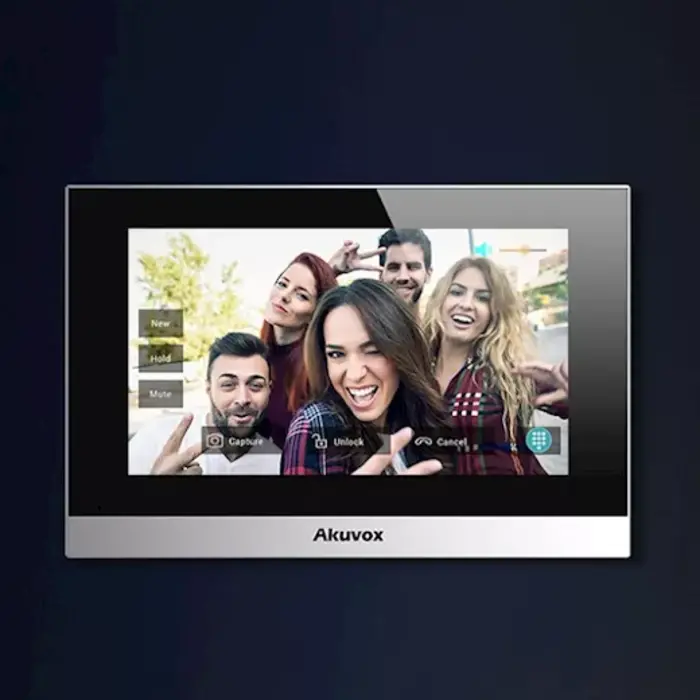 Akuvox Akuvox C313S 7 inch Touchscreen SIP Binnenpost - PoE Intercom Monitor