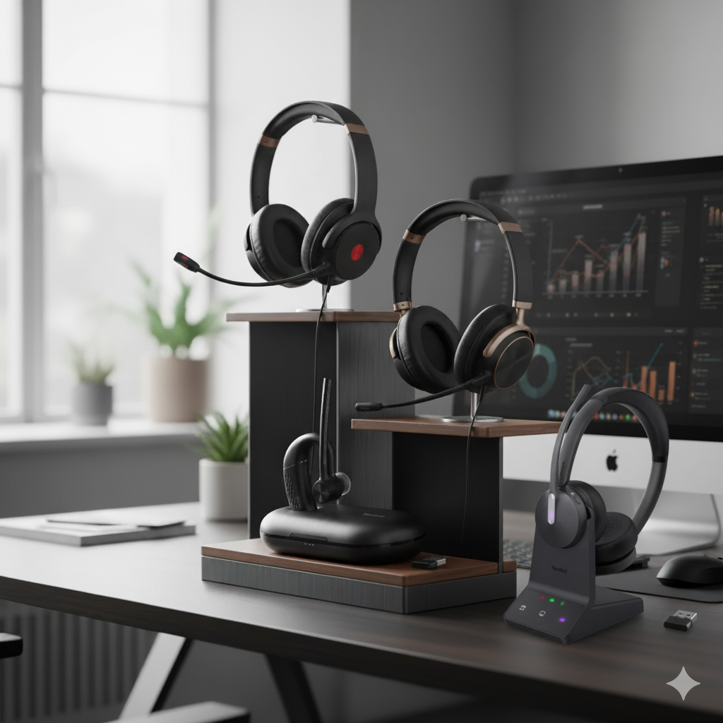 Verschillende headsets voor verschillende klantbehoeftes