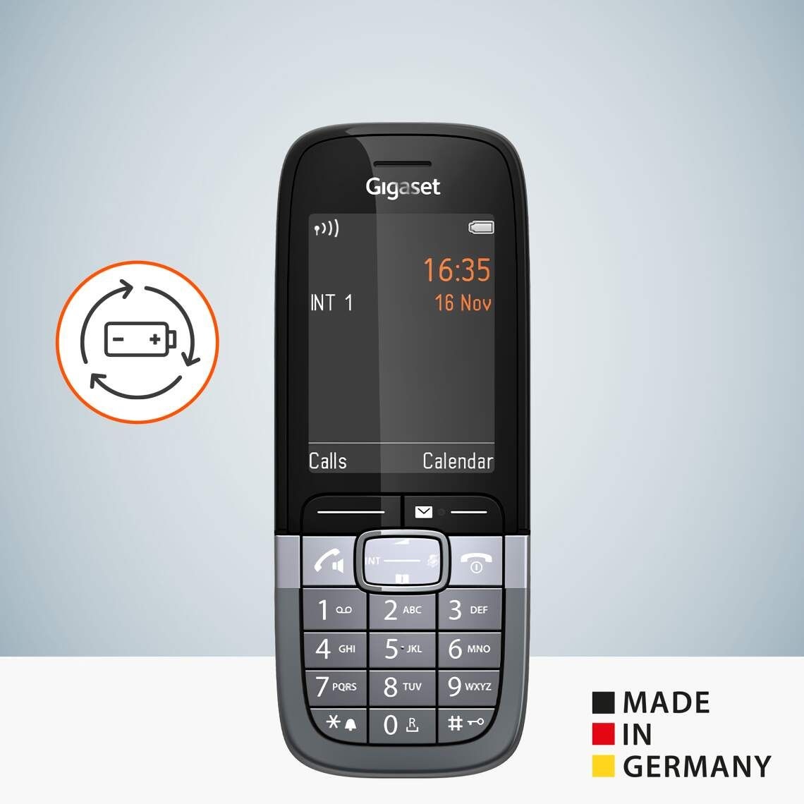 Gigaset pro Gigaset SL850H PRO Zakelijke DECT Handset - Donker Titanium