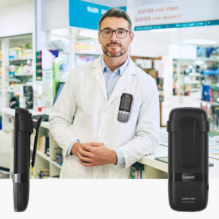 Gigaset pro Gigaset SL850H PRO Zakelijke DECT Handset - Donker Titanium