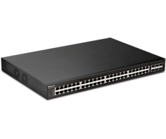 Draytek DrayTek VigorSwitch P2540x - 48x PoE+ Gigabit Switch met 4x 10G SFP+