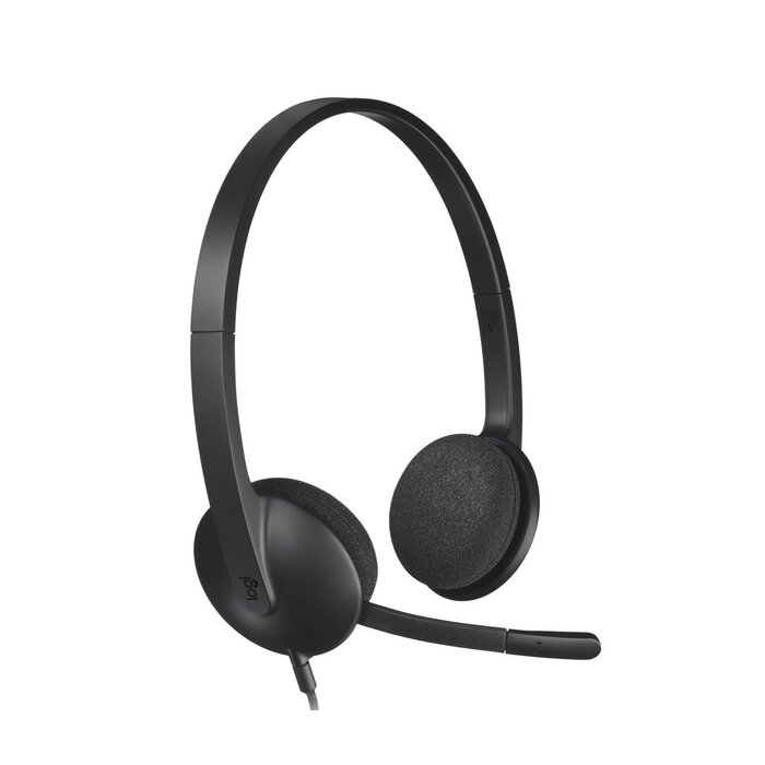 logitech Logitech H340 USB-A Headset - Lichtgewicht Stereo Headset met Ruisbeperkende Microfoon