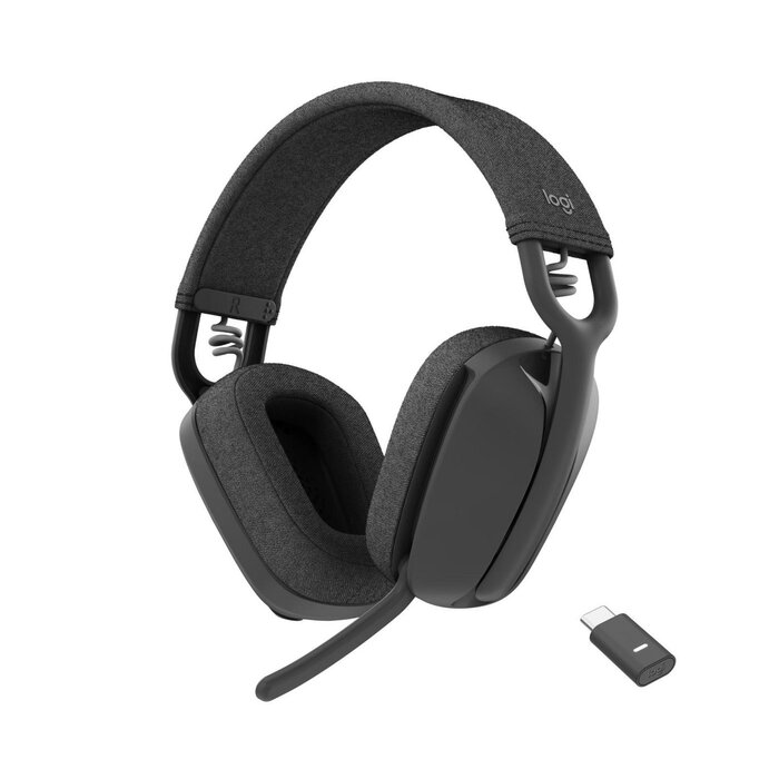 logitech Logitech Zone Vibe Wireless UC Headset - Draadloze Headset met Microfoon