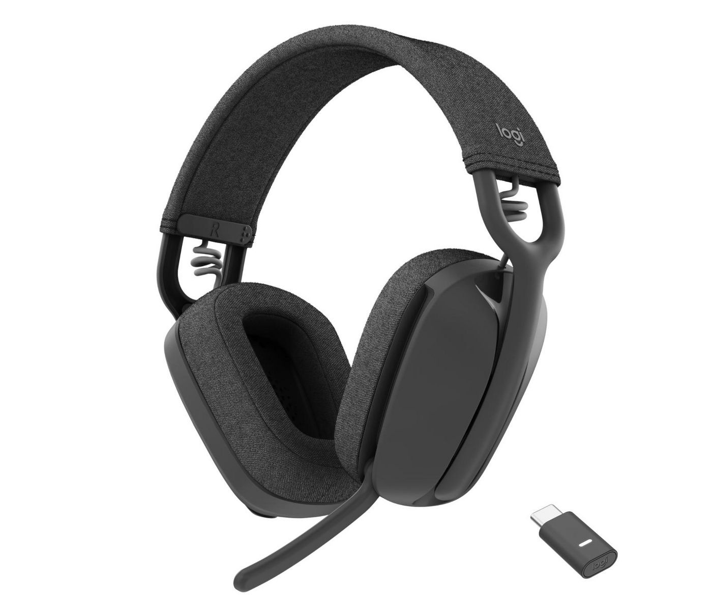 logitech Logitech Zone Vibe Wireless UC Draadloze Headset (981-001199)