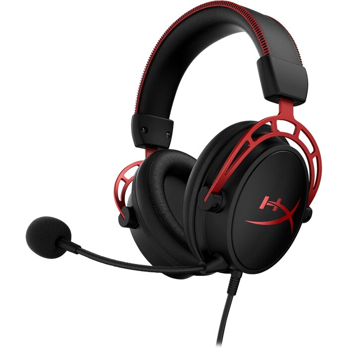 HP HyperX Cloud Alpha Gaming Headset - Zwart/Rood