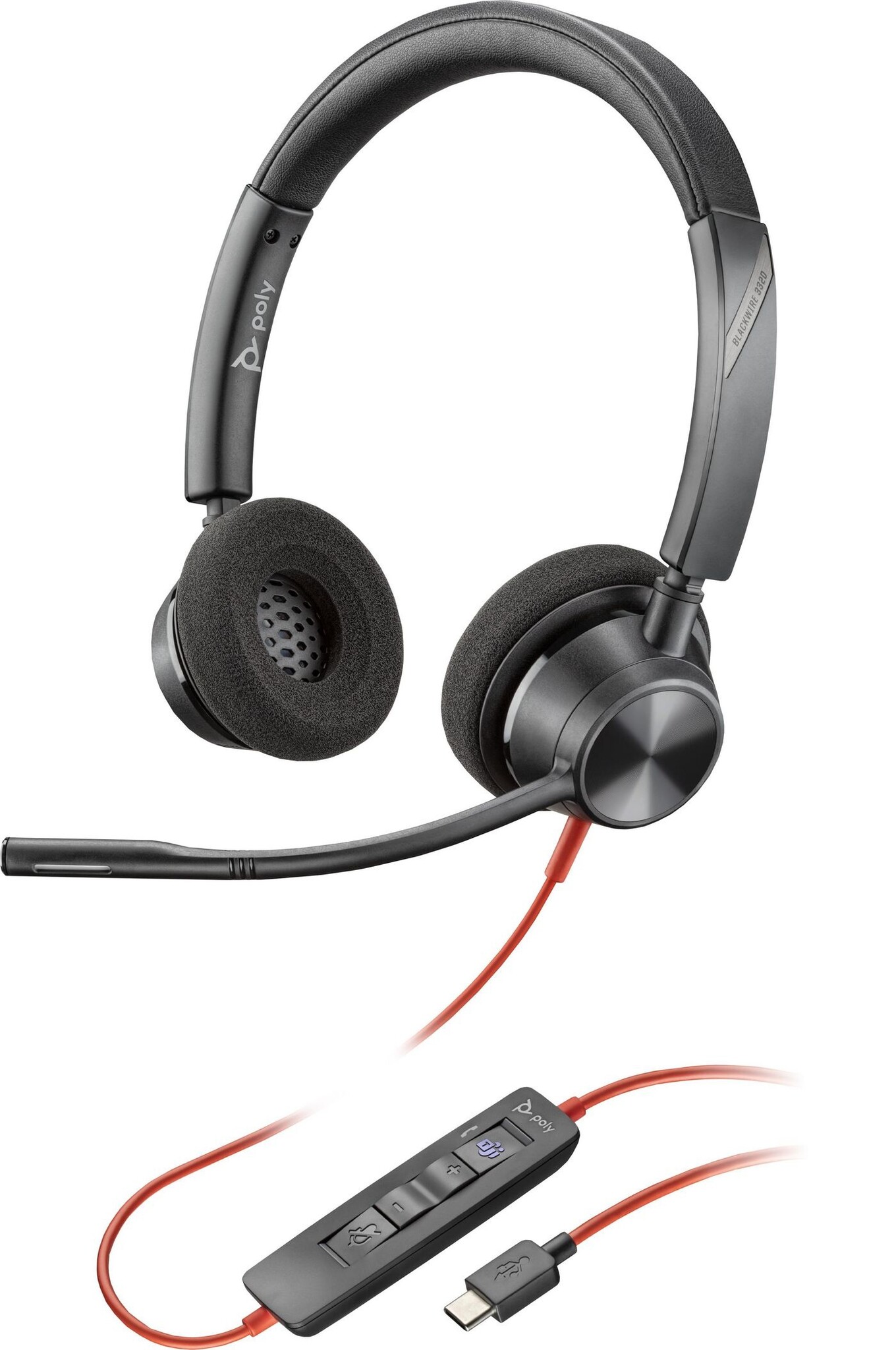 HP HP Blackwire 3320 MS Teams USB-A Stereo Headset