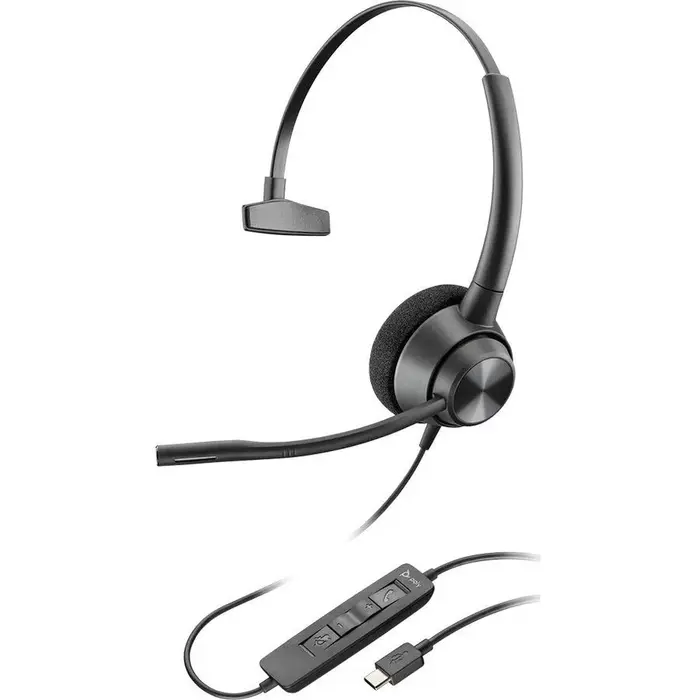 HP HP EncorePro 310 Monaural USB-A Headset met Ruisonderdrukking