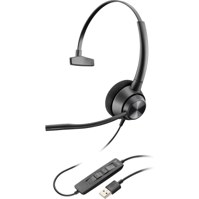 HP HP EncorePro 320 Stereo USB-C Headset met Inline Bediening