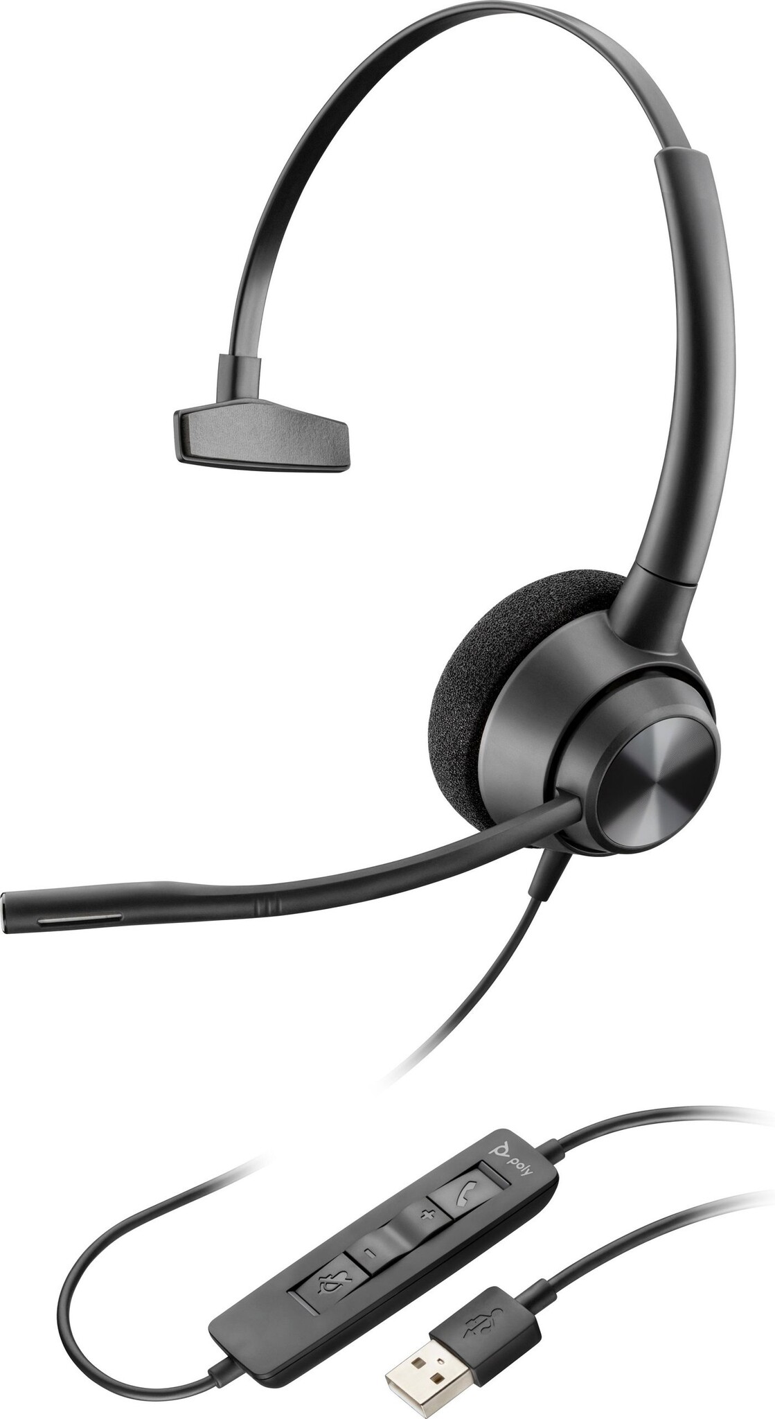 HP HP EncorePro 320 Stereo USB-C Headset met Inline Bediening