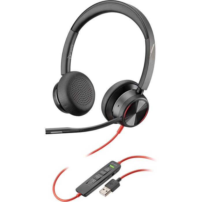 HP HP Blackwire 8225 USB-A Headset met ANC (772K2AA)
