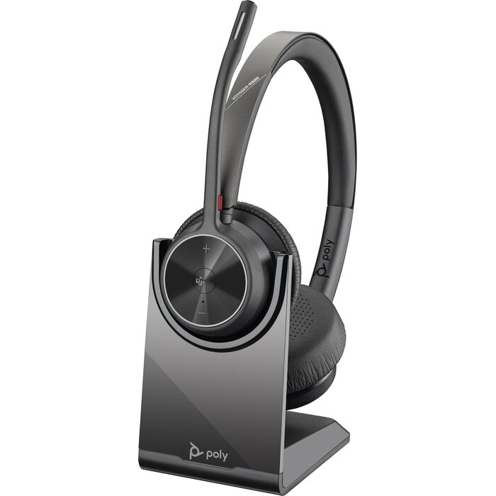 HP HP Voyager 4320 UC Draadloze Stereo Headset USB-A met Stand