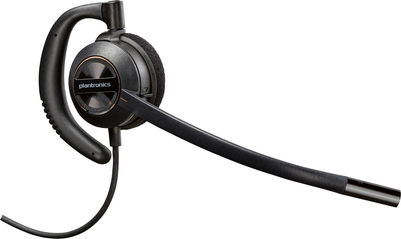 HP HP Poly EncorePro 530D QD Monaurale Headset met Oorhaak