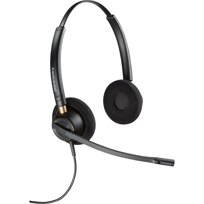 HP HP EncorePro 520D Dubbelzijdige QD Headset met Ruisonderdrukking