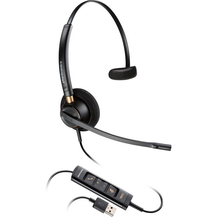 HP HP EncorePro 515 Mono Teams USB Headset - Noise-Cancelling - Microsoft Teams Gecertificeerd