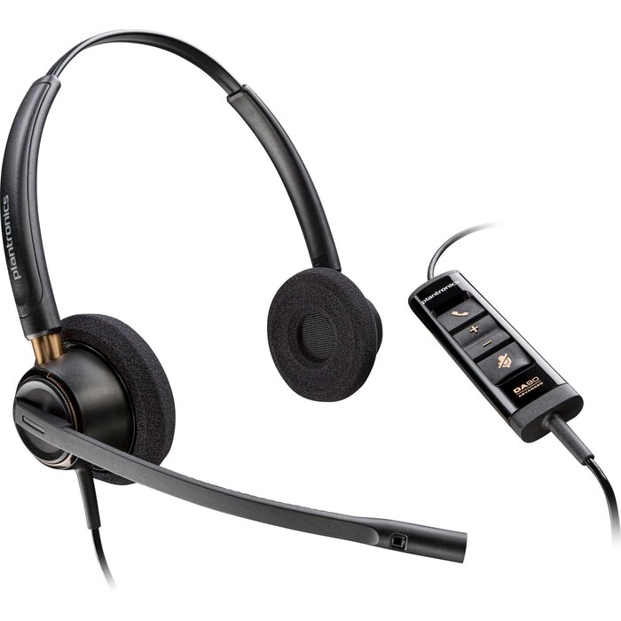 HP HP EncorePro 525 USB-A Stereo Headset met Ruisonderdrukking