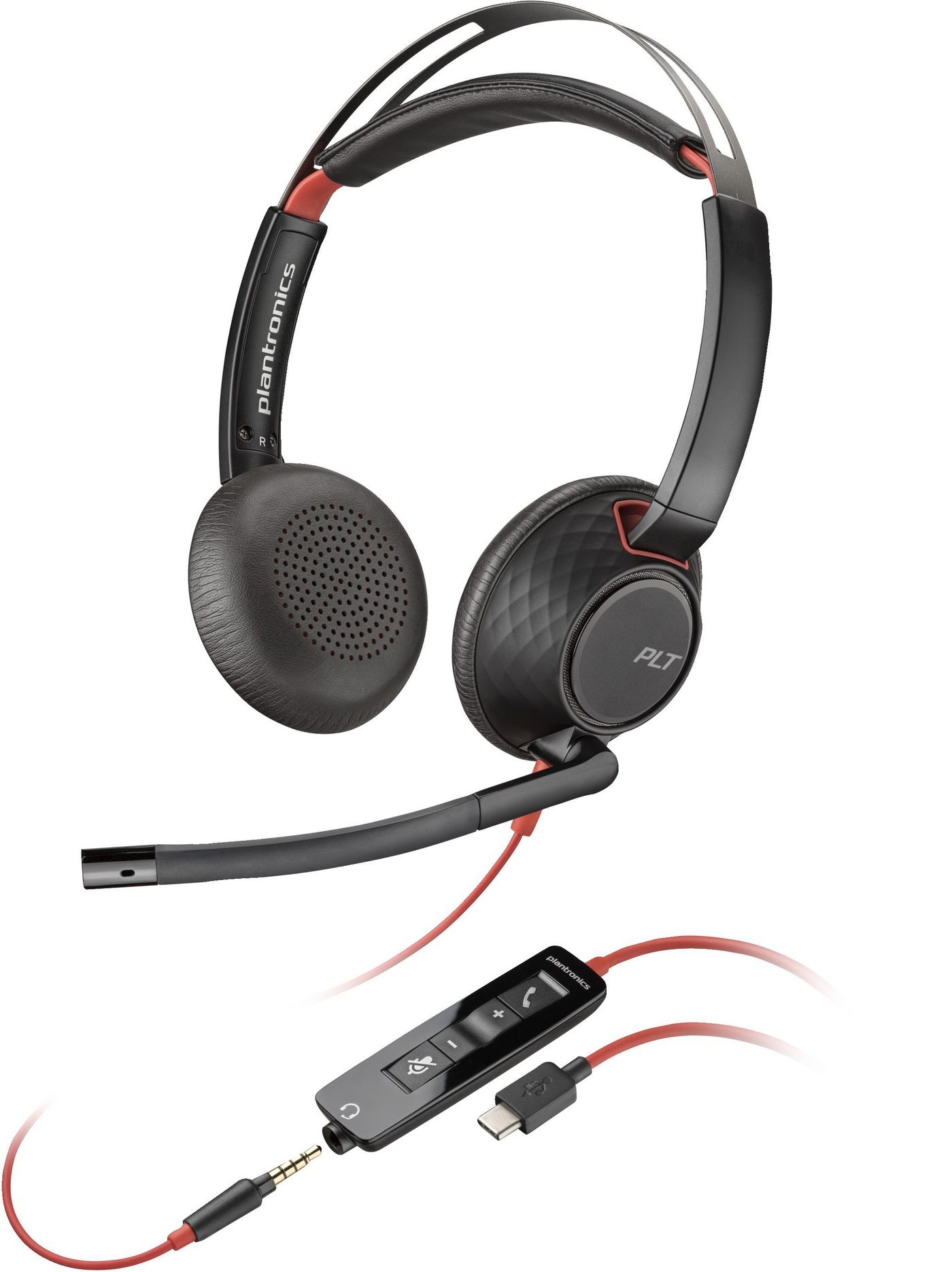 HP HP Blackwire C5220 Stereo USB-C Headset met Noise-Cancelling