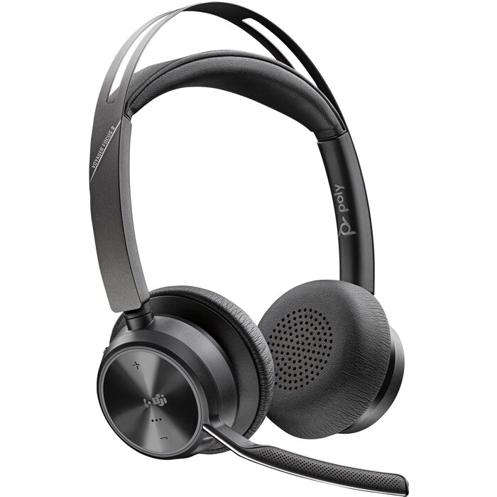 HP HP Poly Voyager Focus 2 ANC Bluetooth Headset + Oplaadstandaard (USB-C/A)