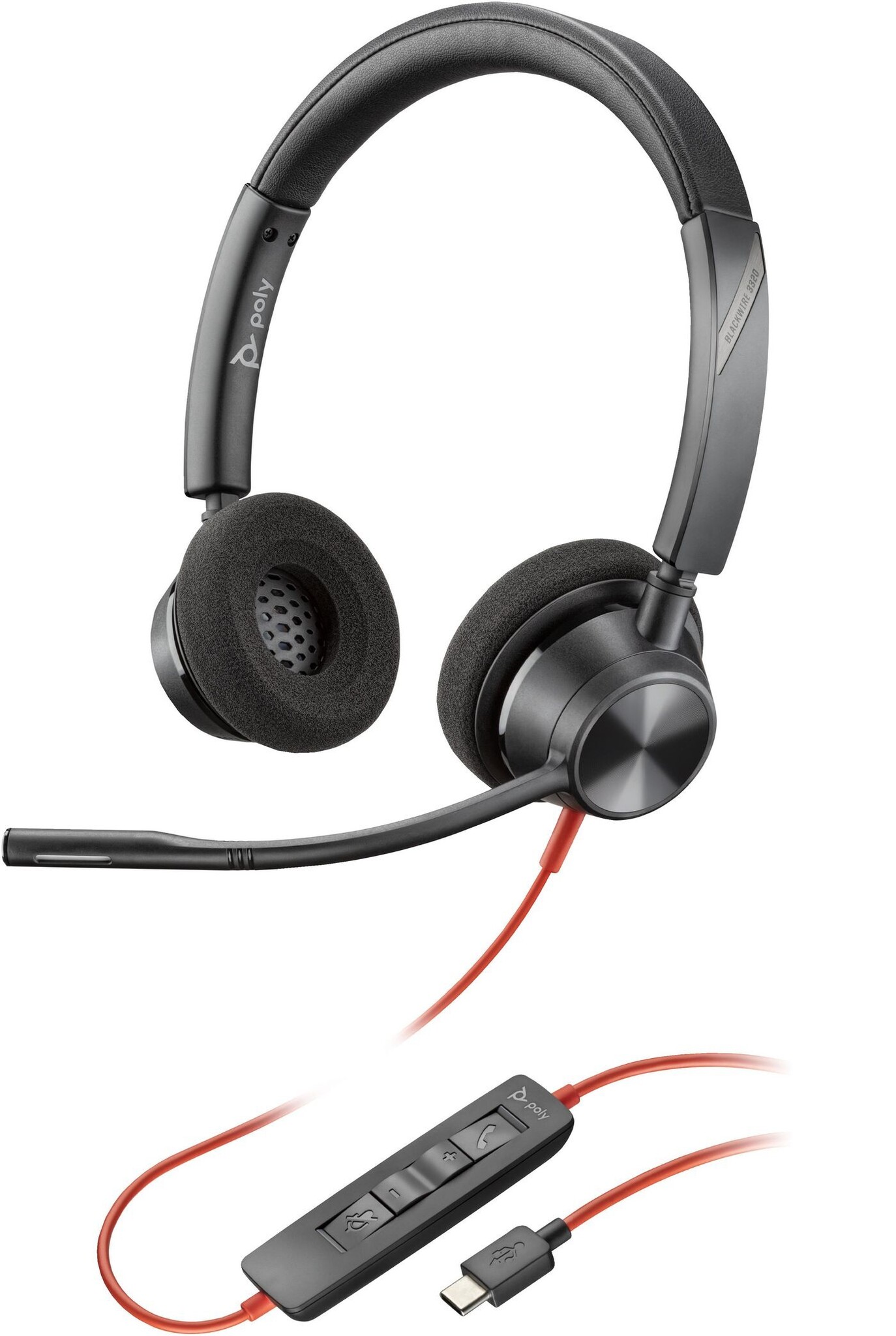 HP HP Poly Blackwire 3320 Stereo USB-C Headset