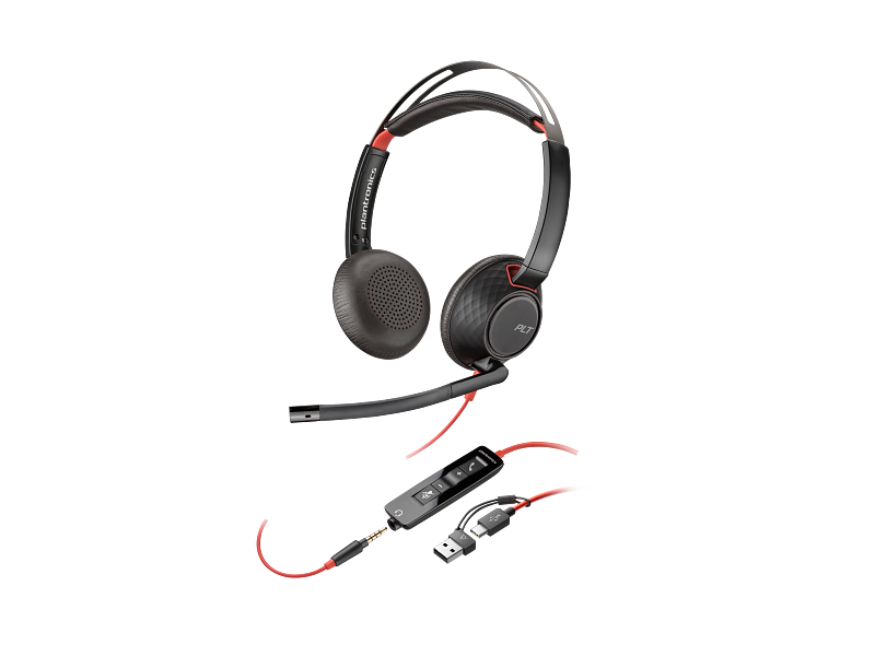 HP HP Blackwire 5210 Mono USB-C Headset met Noise-Cancelling