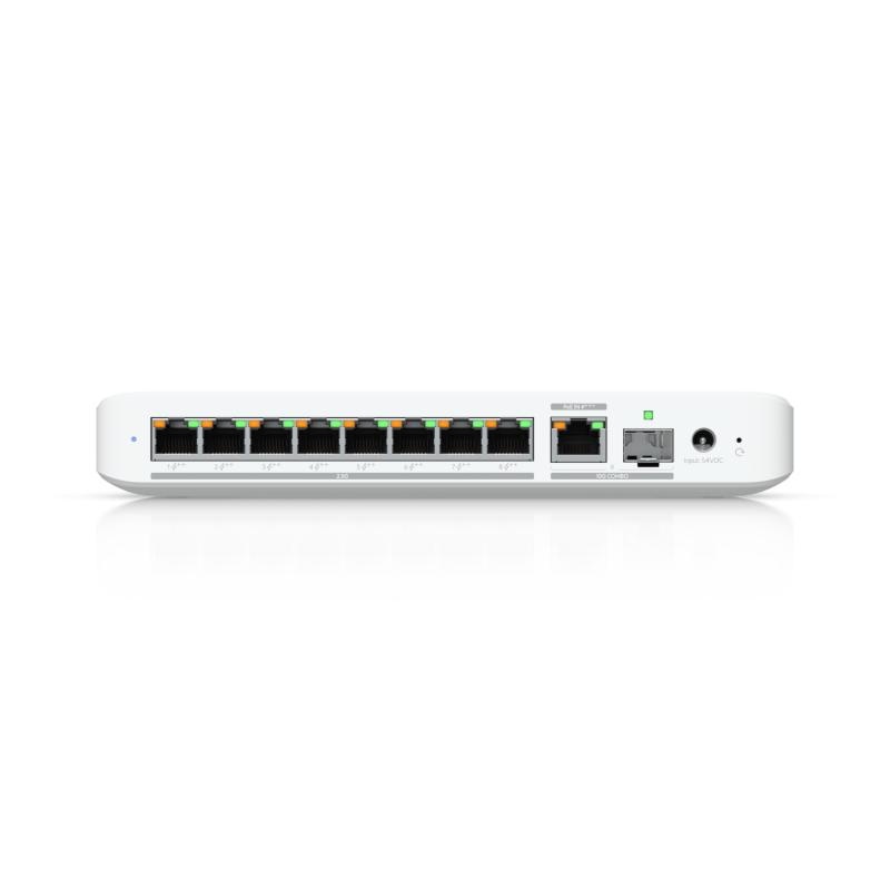 Ubiquiti Ubiquiti UniFi USW-FLEX-2.5G - 8-Poorts 2.5GbE PoE+ Switch met 2x 10G SFP+