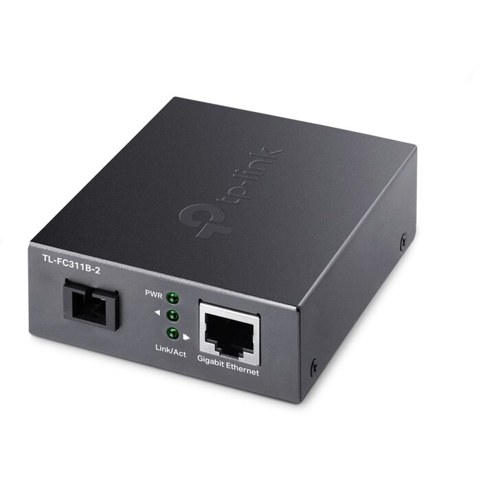 TP-Link TP-Link TL-FC311B-2 Gigabit WDM Media Converter Single-mode 2km