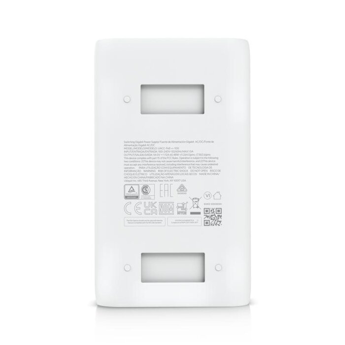 Ubiquiti Ubiquiti UniFi U-PoE++ 60W Injector - 10 Gigabit PoE++ Adapter