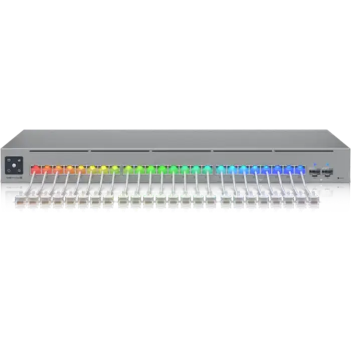 Ubiquiti Ubiquiti UniFi Etherlighting Patchkabel Cat6 30cm - Wit - Ultra-dun