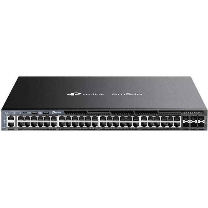 TP-Link TP-Link Omada SG6654XHP L3 Managed Switch - 48x 2.5G PoE+ poorten & 6x 10G SFP+ uplinks
