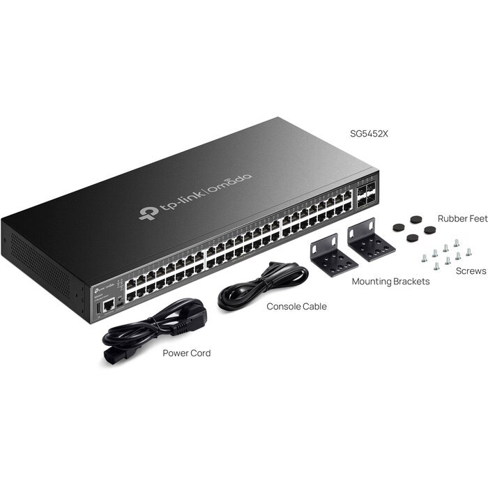TP-Link TP-Link Omada SG5452X 48-Poorts L3 Managed Switch met 4x 10G SFP+
