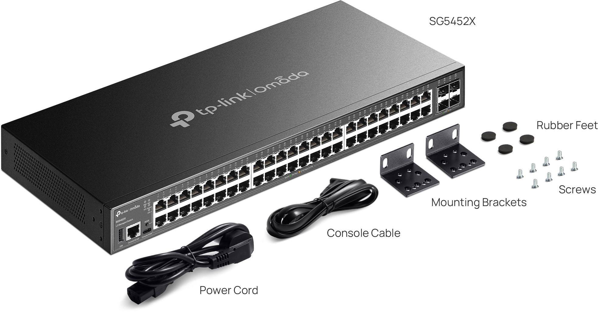 TP-Link TP-Link Omada SG5452X 48-Poorts L3 Managed Switch met 4x 10G SFP+