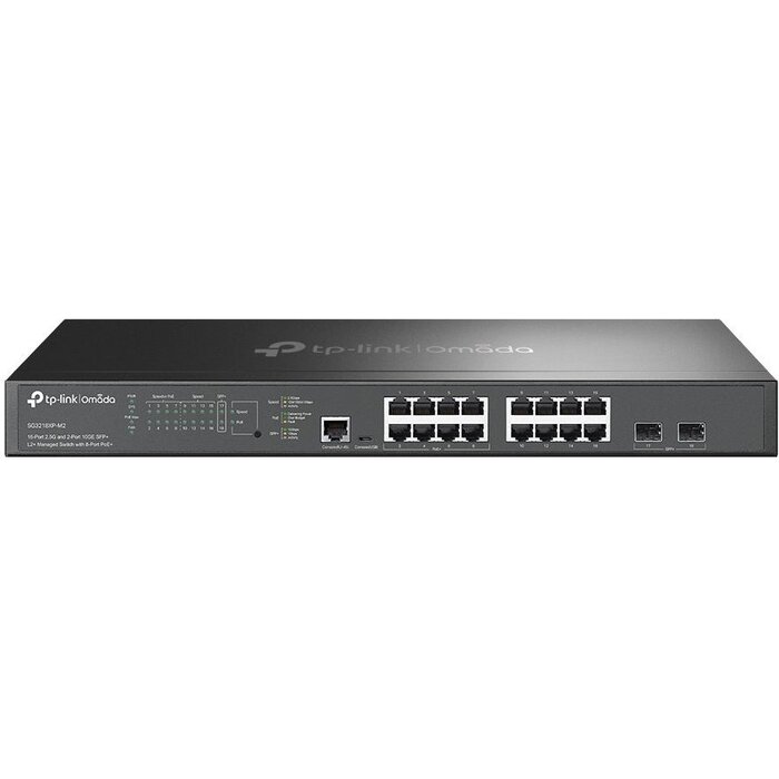 TP-Link TP-Link Omada SG3218XP-M2 2.5G PoE+ Switch met 10G Uplink (SG3218XP-M2)