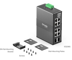 TP-Link TP-Link Omada IES208G 8-Poorts Industriële Switch