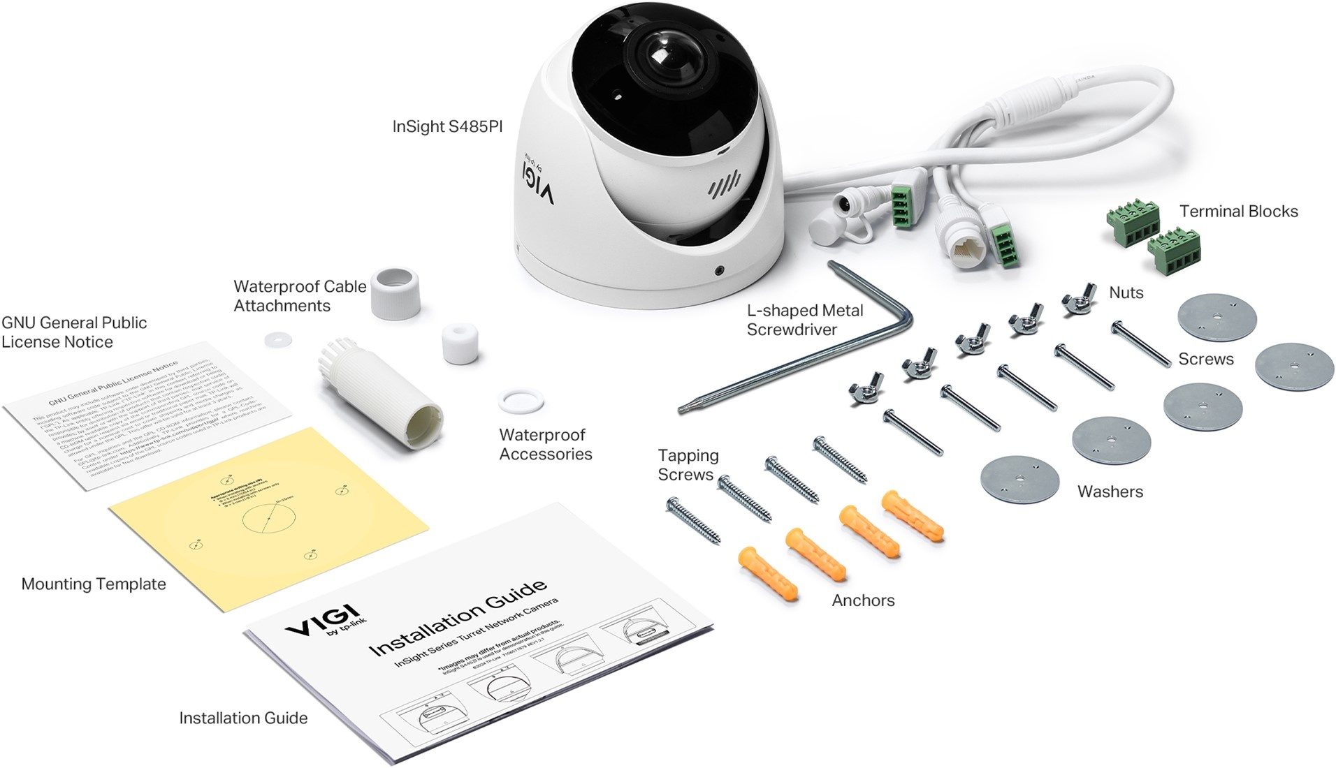 TP-Link TP-Link InSight S485PI 8MP Outdoor IP-Camera (180° Zicht, PoE, IP67)