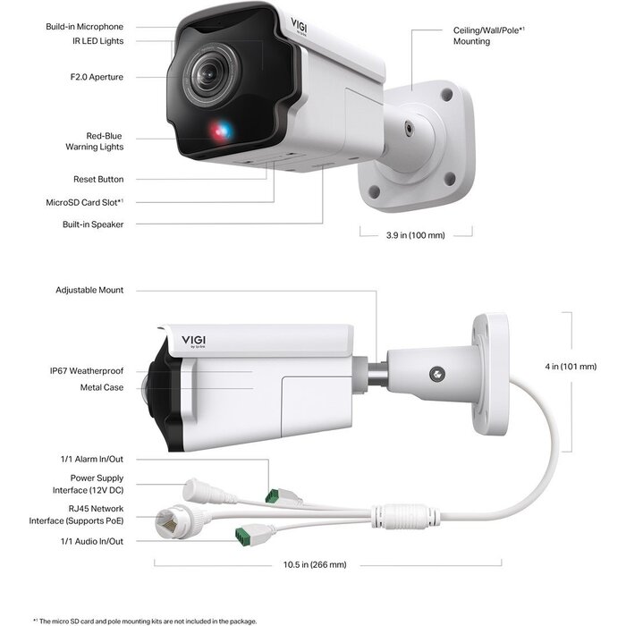 TP-Link TP-Link InSight S385PI 8MP Outdoor IP-Beveiligingscamera (4G/LTE, PoE, IP67)