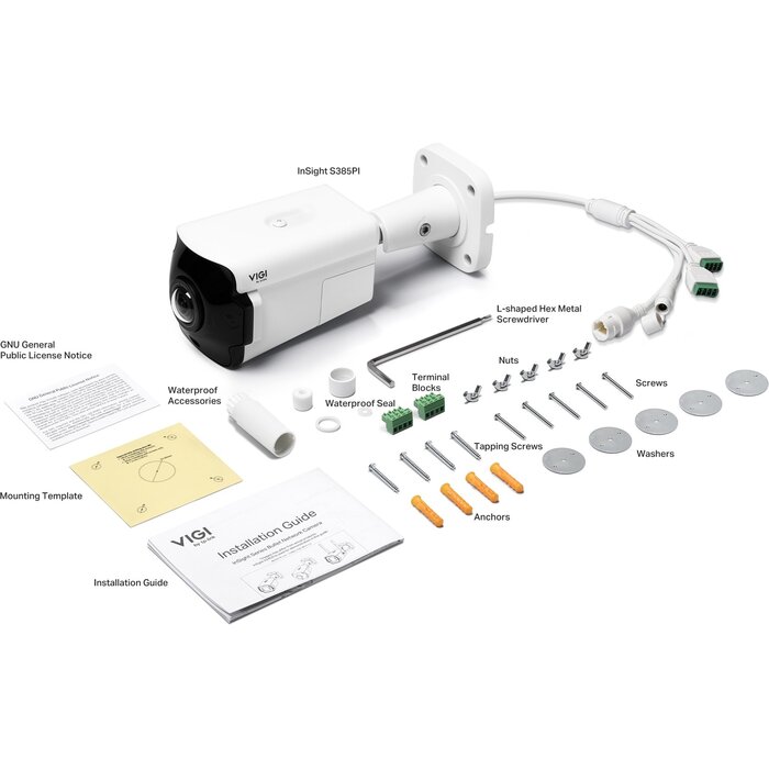 TP-Link TP-Link InSight S385PI 8MP Outdoor IP-Beveiligingscamera (4G/LTE, PoE, IP67)