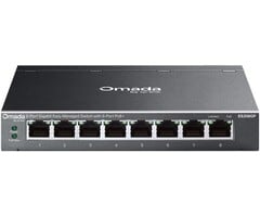 TP-Link TP-Link Omada ES208GP - 8-Poorts Gigabit PoE+ Switch - Metalen Behuizing