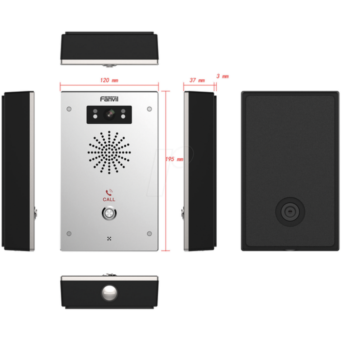 Fanvil Fanvil i16SV Vandaalbestendige SIP Video Intercom (i16SV)