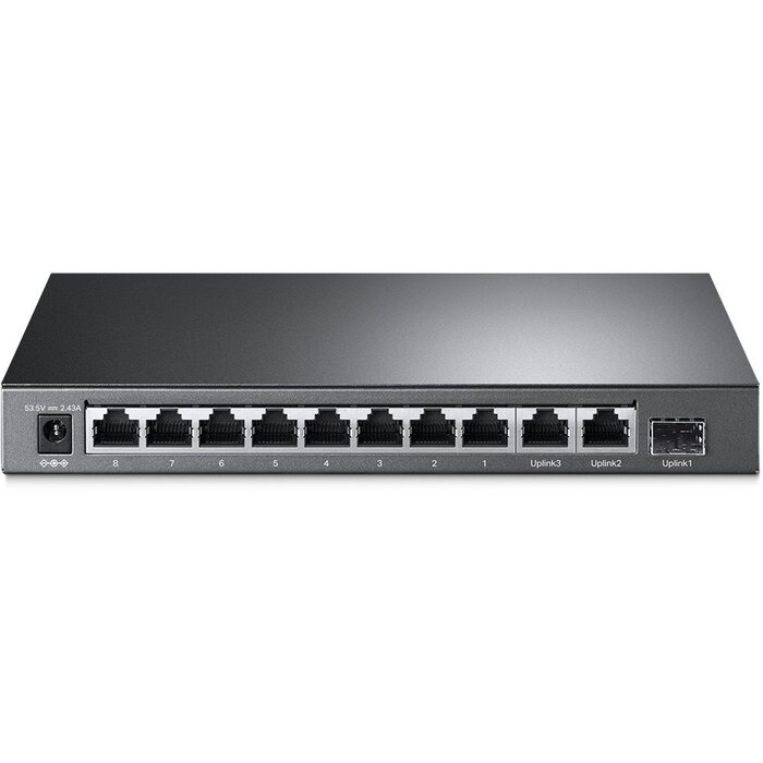 TP-Link TP-Link TL-SG1210MP 10-Poorts Gigabit Switch - 8x PoE+ (123W) & SFP