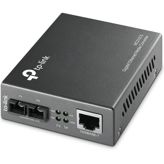 TP-Link TP-Link MC210CS Gigabit Ethernet naar Glasvezel Media Converter (SFP)
